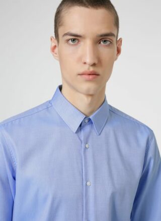 HUGO Vidal Business-Hemd Herren, Blau