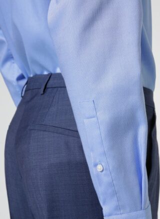 HUGO Vidal Business-Hemd Herren, Blau