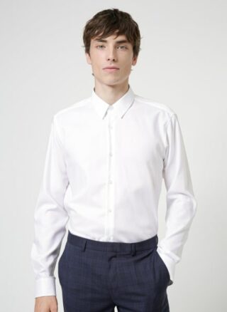 Hugo Hemd Vidal weiss