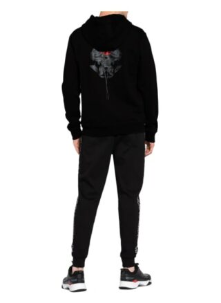 HUGO Darrett Hoodie Herren, Schwarz