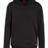 HUGO Dayfun Hoodie Herren, Schwarz