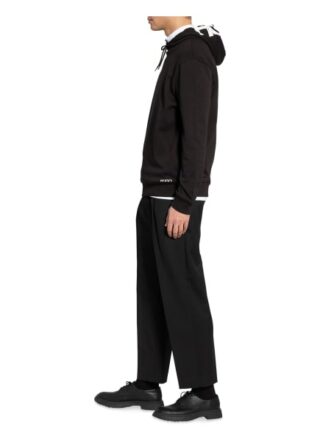 HUGO Dayfun Hoodie Herren, Schwarz
