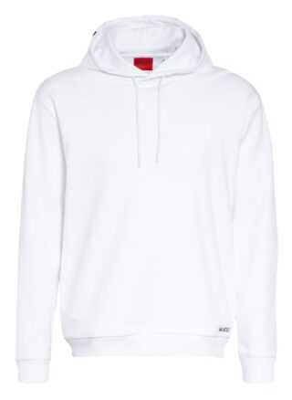 HUGO Dayfun Hoodie Herren, Weiß