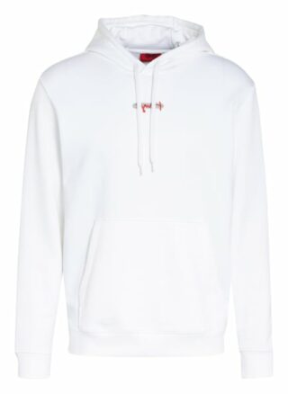 HUGO Doley Hoodie Herren, Weiß