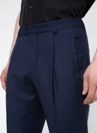 HUGO fento212 Business-Hose Herren, Blau