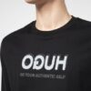 HUGO Doreigner X Smiley® Longsleeve Herren, Schwarz