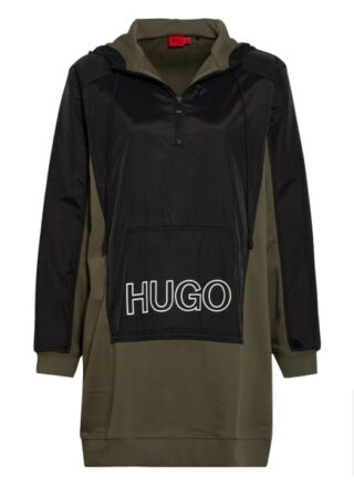 Hugo Oversized-Hoodie beige