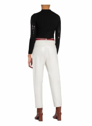 Hugo Pullover Shawnel Mit Paillettenbesatz schwarz
