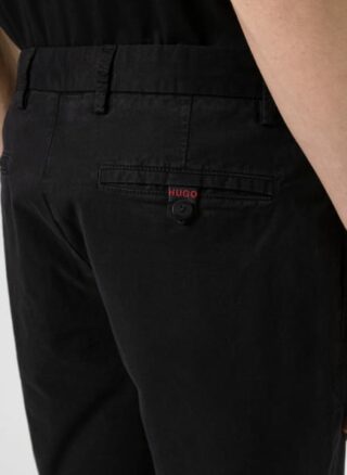 HUGO david212sd Shorts Herren, Schwarz