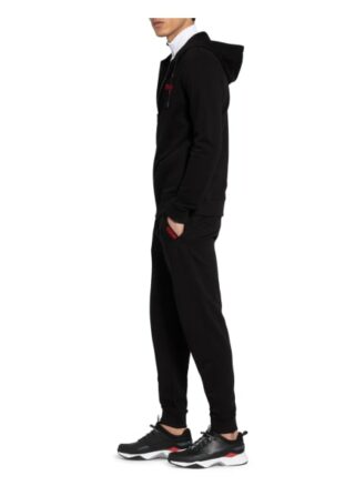 HUGO Daple Hoodie Herren, Schwarz