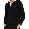 Hugo Sweatjacke Daple schwarz