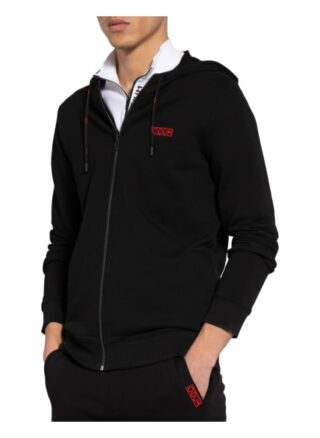 Hugo Sweatjacke Daple schwarz