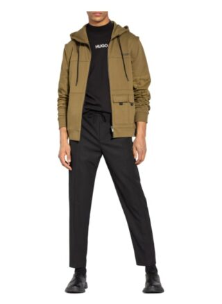 HUGO Daroon Sweatjacke Herren, Grün
