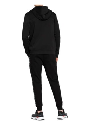 HUGO Durdie Sweatjacke Herren, Schwarz