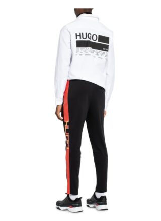 HUGO Deely Jogginghose Herren, Schwarz