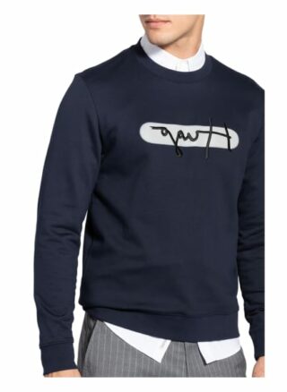 HUGO Dicago Sweatshirt Herren, Blau