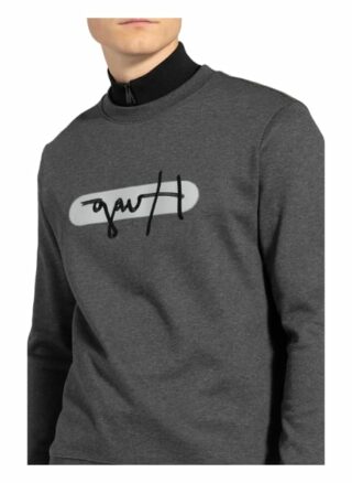 HUGO Dicago Sweatshirt Herren, Grau