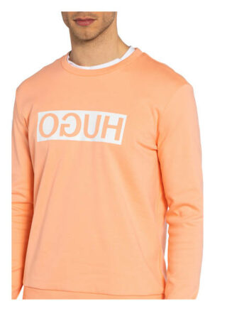 HUGO Dicago Sweatshirt Herren, Orange
