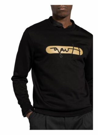 HUGO Dicago Sweatshirt Herren, Schwarz