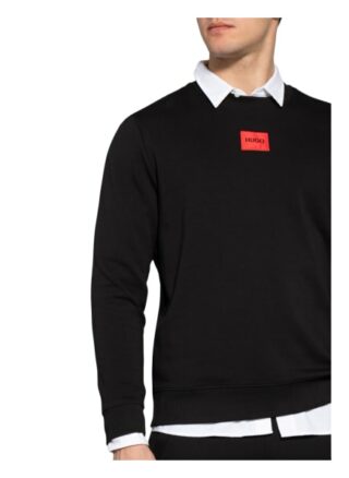HUGO Diragol Sweatshirt Herren, Schwarz