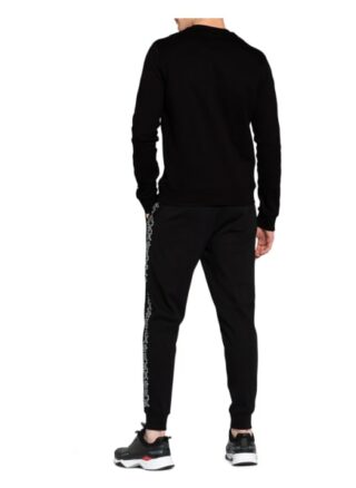 HUGO Doby Sweatshirt Herren, Schwarz
