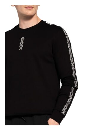 HUGO Doby Sweatshirt Herren, Schwarz