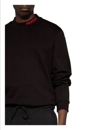 HUGO Dorrison Sweatshirt Herren, Schwarz