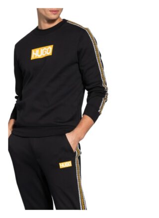 HUGO Dubeshi Sweatshirt Herren, Schwarz