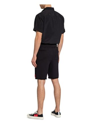 Hugo Sweatshorts Dactus schwarz