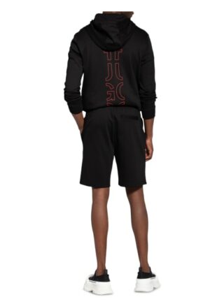 HUGO Doolio Sweatshorts Herren, Schwarz