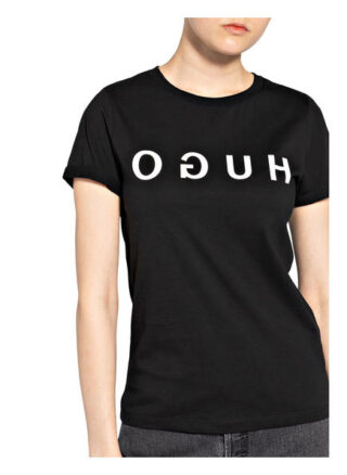 Hugo T-Shirt The Hugo Tee schwarz