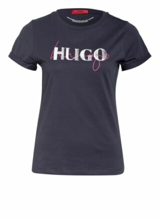 HUGO The Slim Tee T-Shirts Damen, Blau