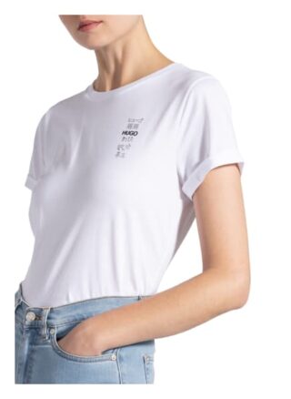 HUGO The Slim Tee T-Shirts Damen, Weiß