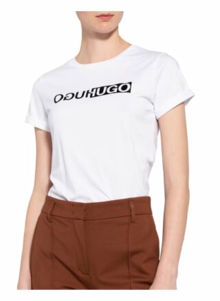 HUGO The Slim Tee T-Shirts Damen, Weiß