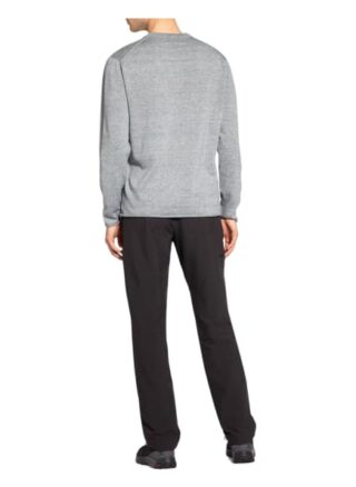 Icebreaker Longsleeve Herren, Grau