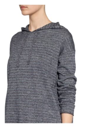 Icebreaker Strick-Hoodie Flaxen Mit Leinen Und Merinowolle blau