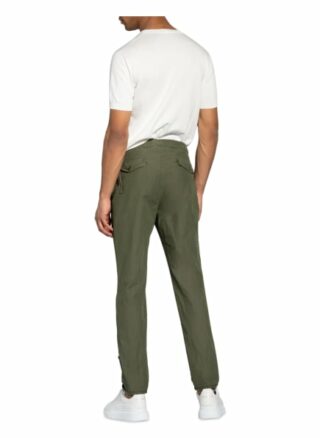 Incotex 7/8-Chino Im Jogging-Stil Carrot Fit gruen