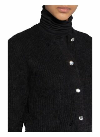 Inwear Strickjacke Amari Mit Schmucksteinbesatz schwarz