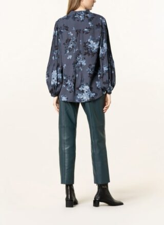 Iris Von Arnim Bluse Flora blau