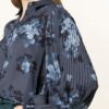 Iris Von Arnim Bluse Flora blau