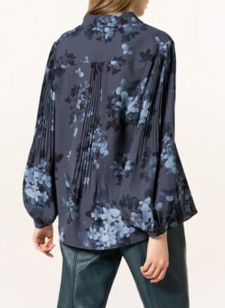 Iris Von Arnim Bluse Flora blau