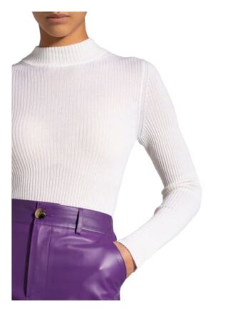 Iris Von Arnim Cashmere-Pullover lilaneni weiss