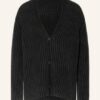 Iris Von Arnim Cashmere-Strickjacke Aurora schwarz