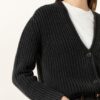 Iris Von Arnim Cashmere-Strickjacke Aurora schwarz