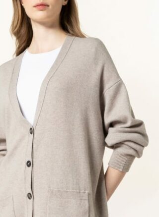 Iris Von Arnim Oversized-Strickjacke Kolina Aus Cashmere beige