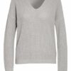 Iris Von Arnim Pullover Mit Seide Und Cashmere grau