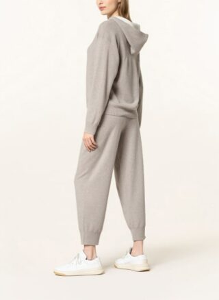 Iris Von Arnim Strick-Hoodie Kora Aus Cashmere beige