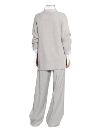 Iris Von Arnim Strickhülle Samia Mit Seide Und Cashmere grau