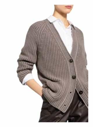 Iris Von Arnim Strickjacke Matilda Aus Cashmere blau