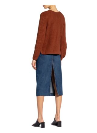 Iris Von Arnim Strickjacke Shadi Mit Cashmere Und Seide braun